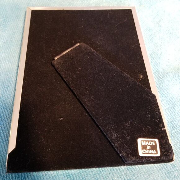 C.K.K. Solid brass silver plated picture frame for 3x5 photo - Picture 6 of 6